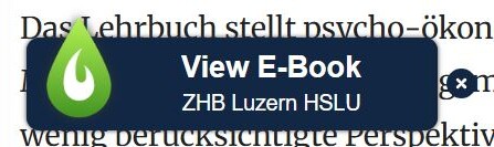 Symbol "View E-Book" ZHB Luzern HSLU